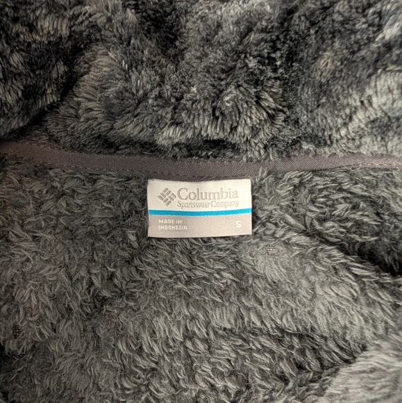 Columbia Women’s Fire Side II Sherpa Full Zip Jacket – Gray – Size Small - Picture 5 of 5